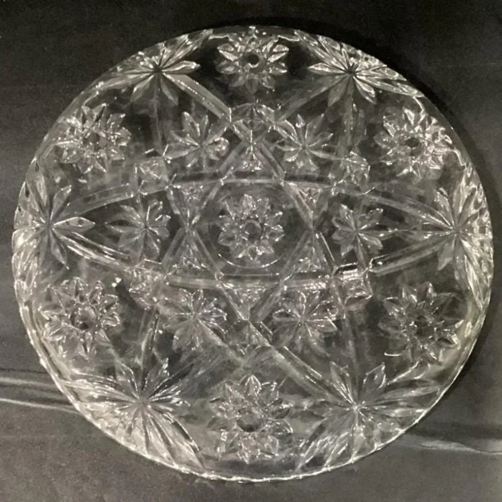Anchor Hocking clear pressed